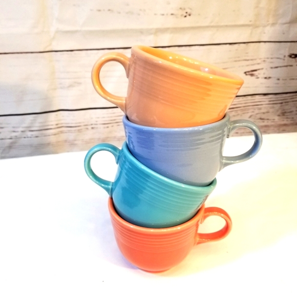 Fiestaware Other - FIESTAWARE coffee / tea cups Color mix